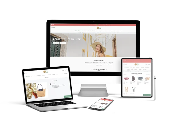 Mockup site Artisans du liège