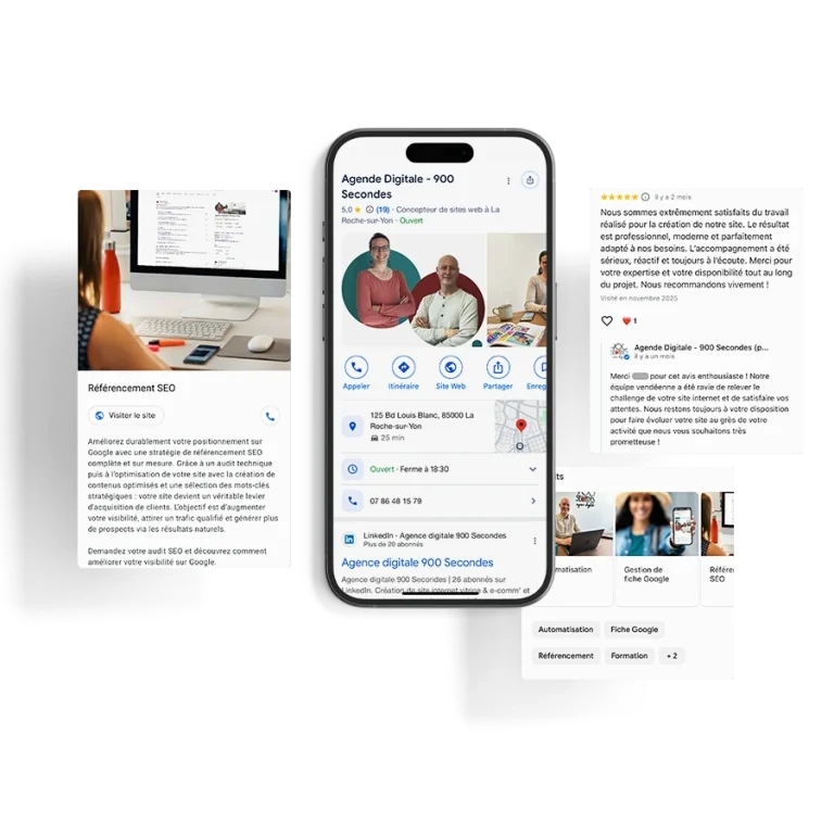 Google business profil de 900 secondes