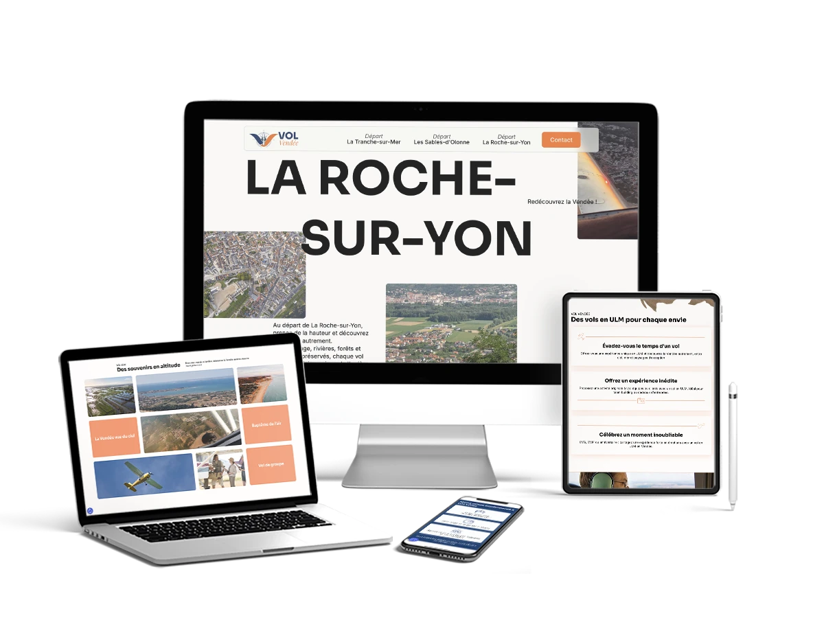 Mock up 900 Secondes X Vol Vendée