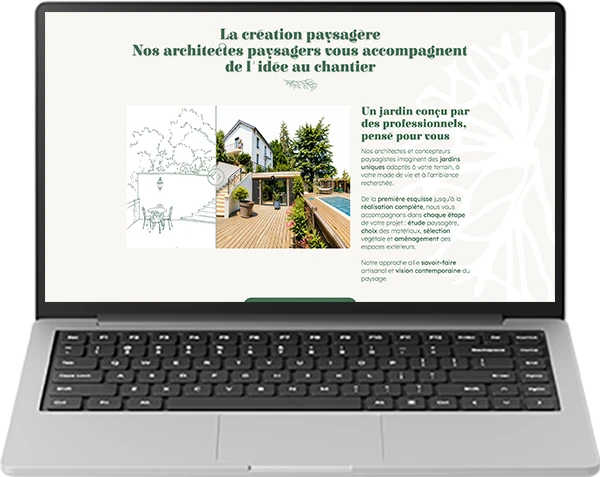 Green Arc, site vitrine