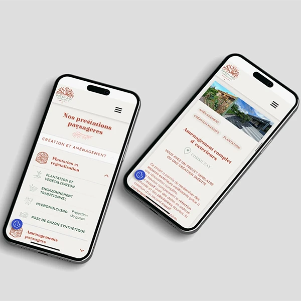 Green Arc, site web en mobile