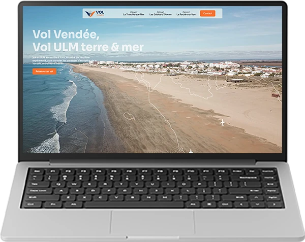 Vol Vendée, site vitrine